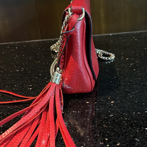 AUTHENTIC RED GUCCI SOHO BAG - Picture 5 of 6